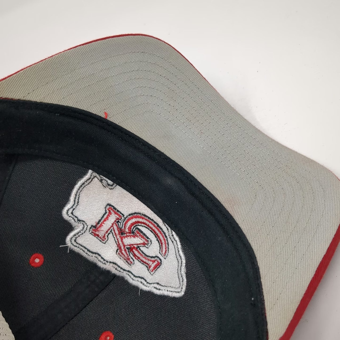 '47 Kansas City Chiefs NFL Red Trucker Hat One Size Mesh Back Snapback Logo Cap