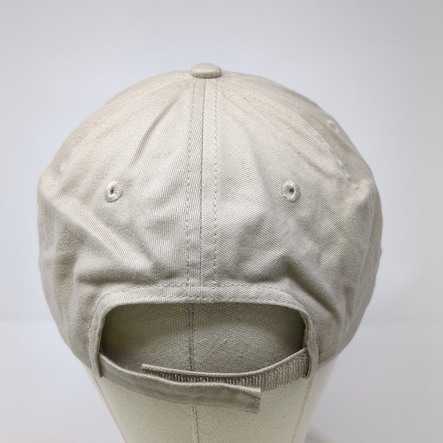 PAWS Performance Animal Welfare Society Strapback Hat Beige One Size Adjustable