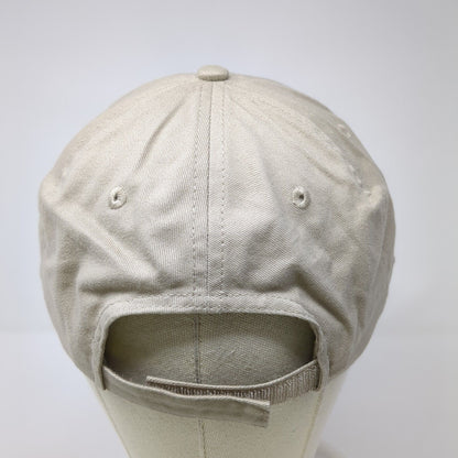 PAWS Performance Animal Welfare Society Strapback Hat Beige One Size Adjustable