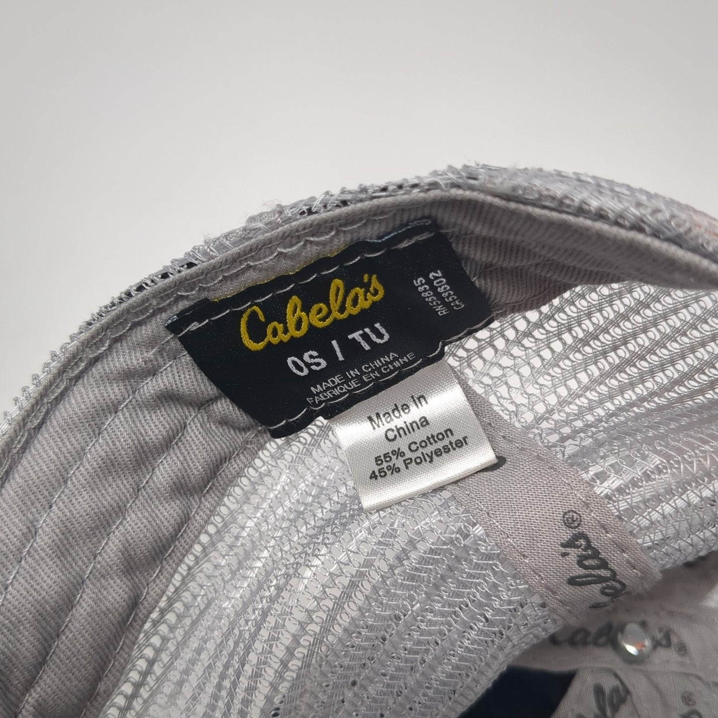 Cabela's World's Foremost Outfitters 1961 Trucker Hat Blue One Size Mesh Back