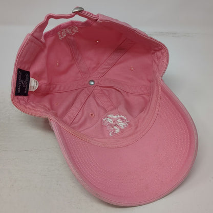 Smathers & Branson Baseball Cap Pink One Size 1965 Needlepoint Adjustable Hat