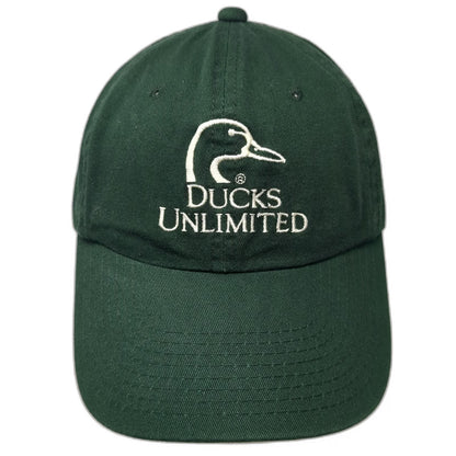 Outdoor Cap Baseball Cap Green One Size Ducks Unlimited Since 1937 Strapback Hat