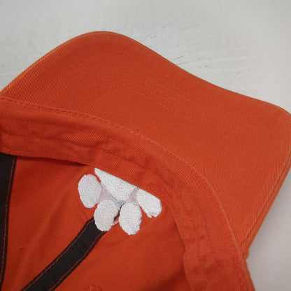 Clemson Tigers NCAA '47 Baseball Cap Orange XL Fitted Paw Logo Embroidery Hat