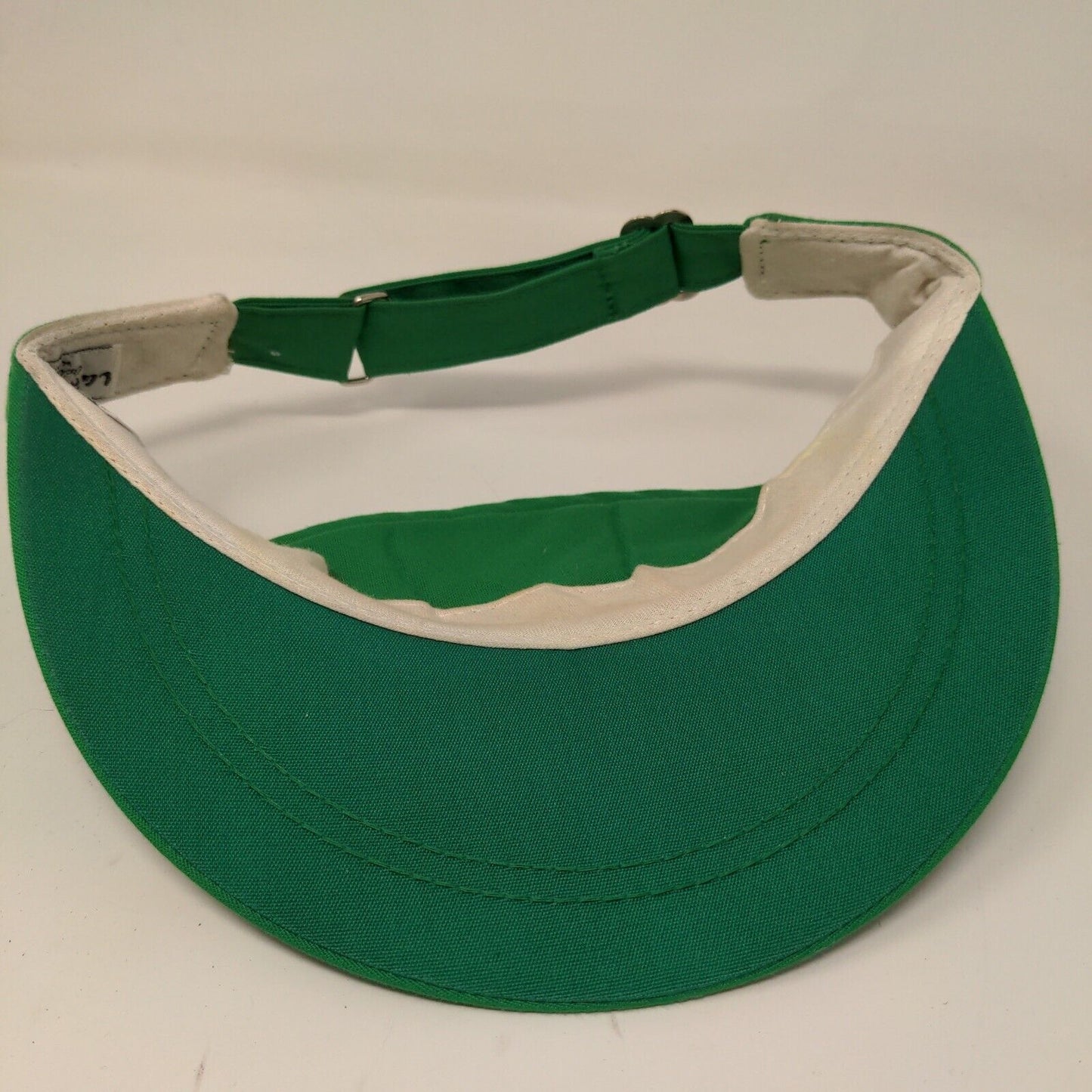 Mayflower Classic Men's Slideback Sun Visor Hat Cap Green Embroidered Logo