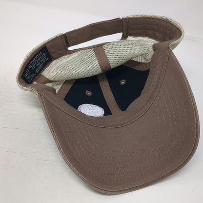 ML Authentic Headwear Blonde Bombshell Baseball Cap Brown One Size Mesh Back Hat