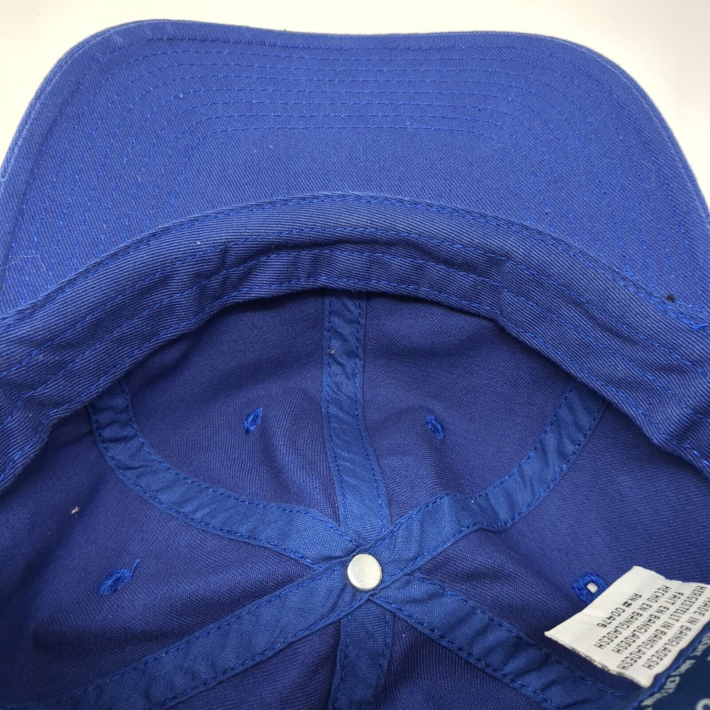 Wright & Ditson Makers Slideback Hat Blue One Size Adjustable 6 Panel Blank