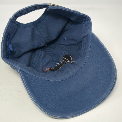 Port Authority Baseball Cap Blue One Size Embroidered Jules Logo Maple Leaf Hat