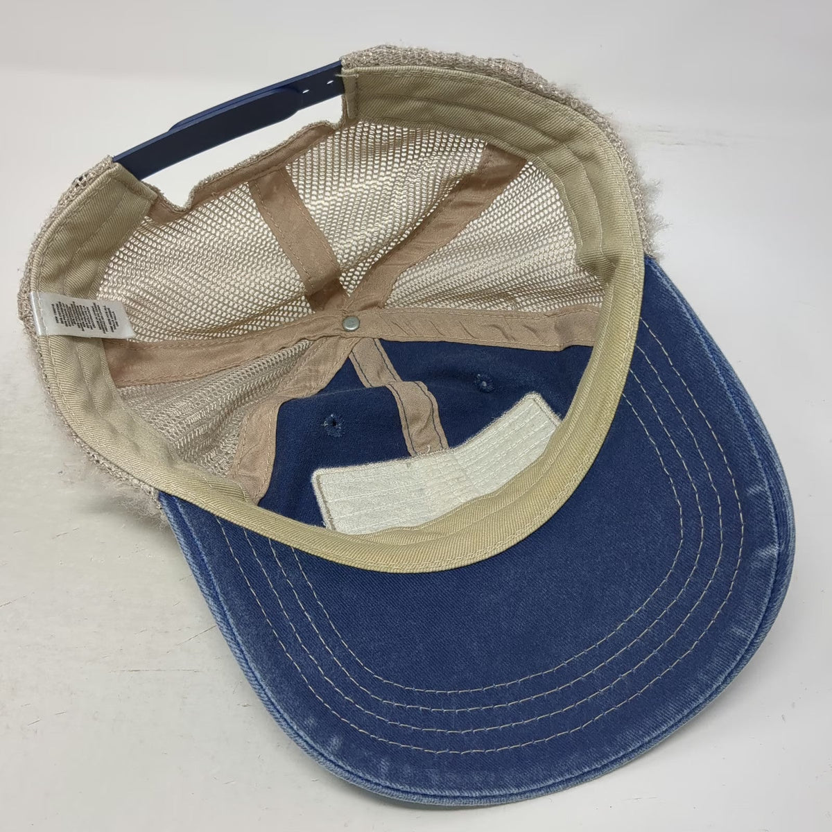 Mycogen Seeds Blue Trucker Hat One Size Mesh Snapback Patch Agriculture Logo