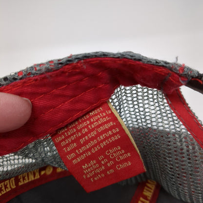 Chicks Dig Me Snapback Trucker Hat Gray One Size Mesh Back Colorblock