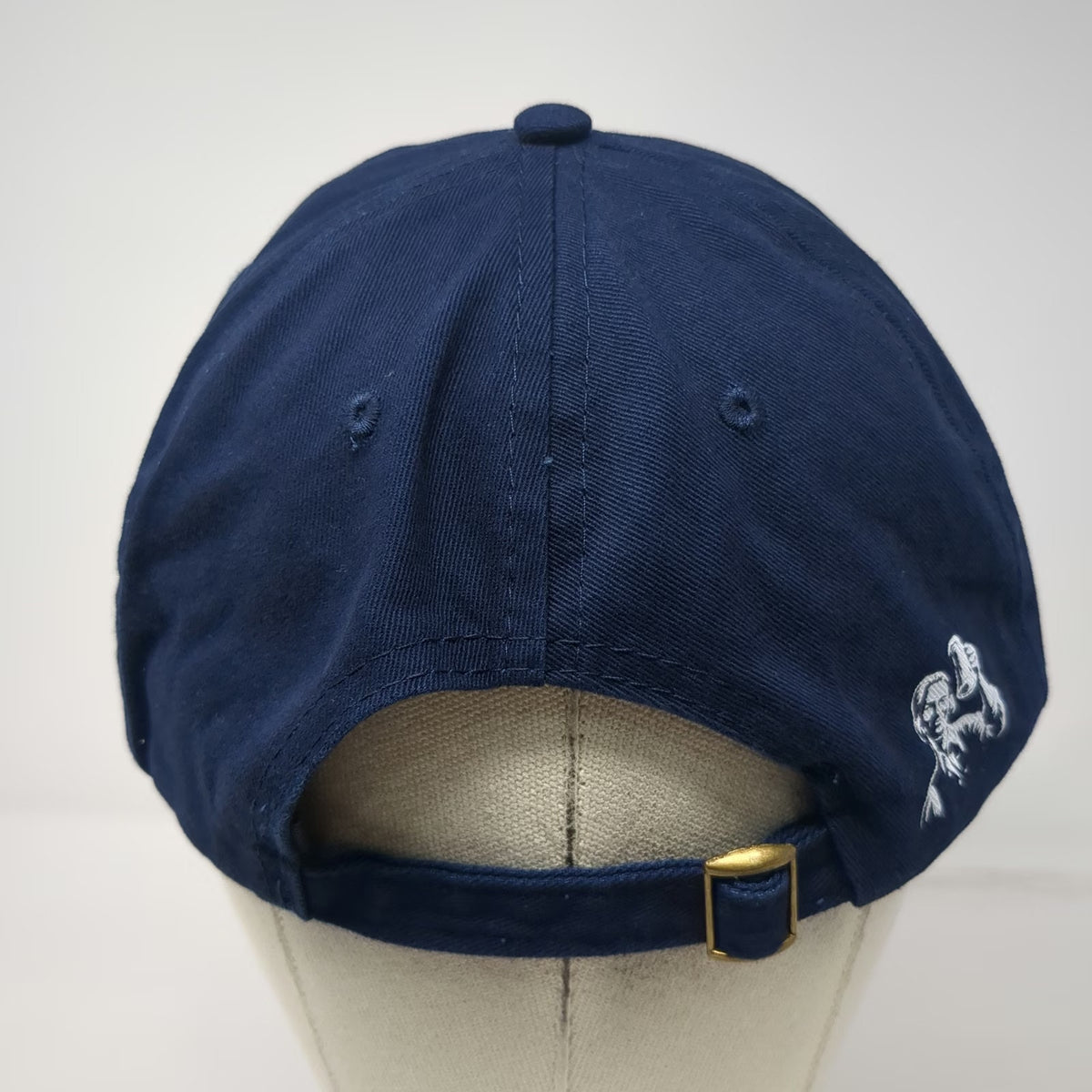 Samuel Adams Baseball Cap Blue One Size Strapback Beer Logo Graphic Brewery Hat