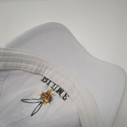 Blume Honey Water Slideback Baseball Cap White One Size Adjustable Embroidered