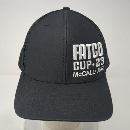 FATCO Cup 23 McCall Jug Snapback Trucker Hat Black One Size Mesh Back