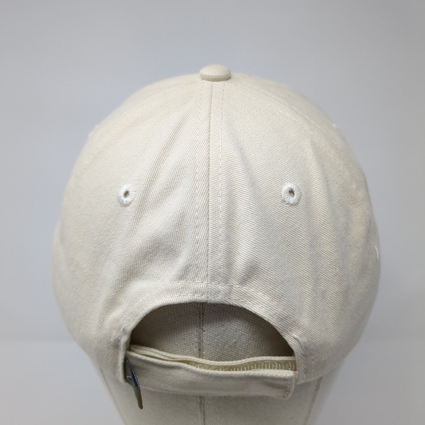 Kendall Strapback Hat Tan One Size Adjustable Embroidered 220C Pacific Headwear