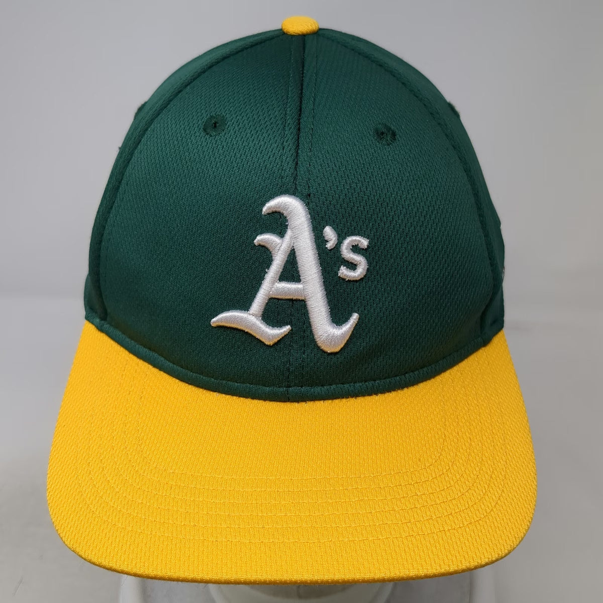 Oakland Athletics MLB OC Sports Green Yellow One Size Baseball Cap Strapback Hat