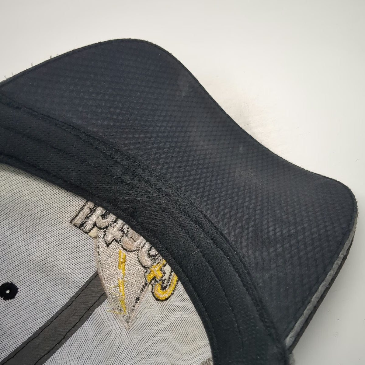 Quake City Caps Baseball Cap Black Gray One Size Strapback Idaho LHTAC T2 Hat