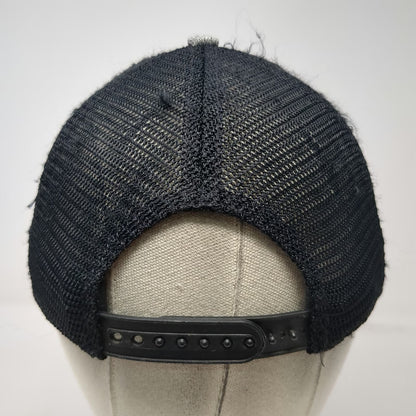 Wrangler Trucker Hat Gray One Size Snapback Mesh Back Logo Patch Heathered