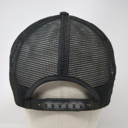 Trucker Hat Black One Size NRA Law Enforcement Training Snapback Mesh Back Hat