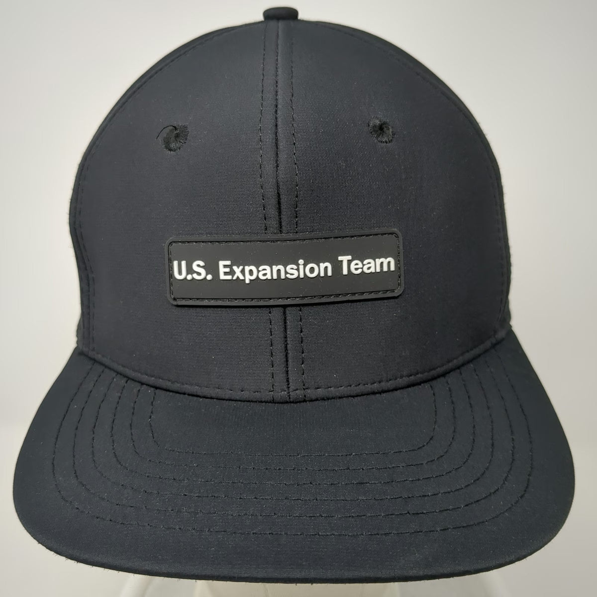 Jackalope Trucker Hat Black One Size Micron U.S. Expansion Team Patch Snapback