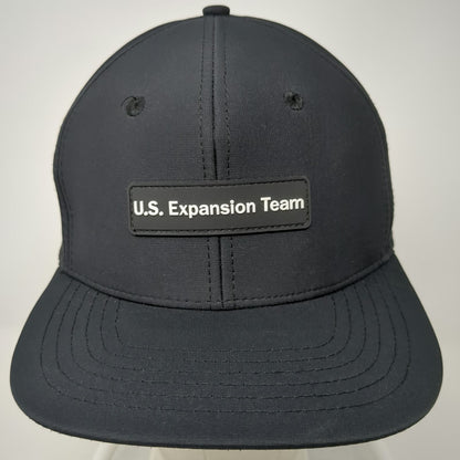 Jackalope Trucker Hat Black One Size Micron U.S. Expansion Team Patch Snapback