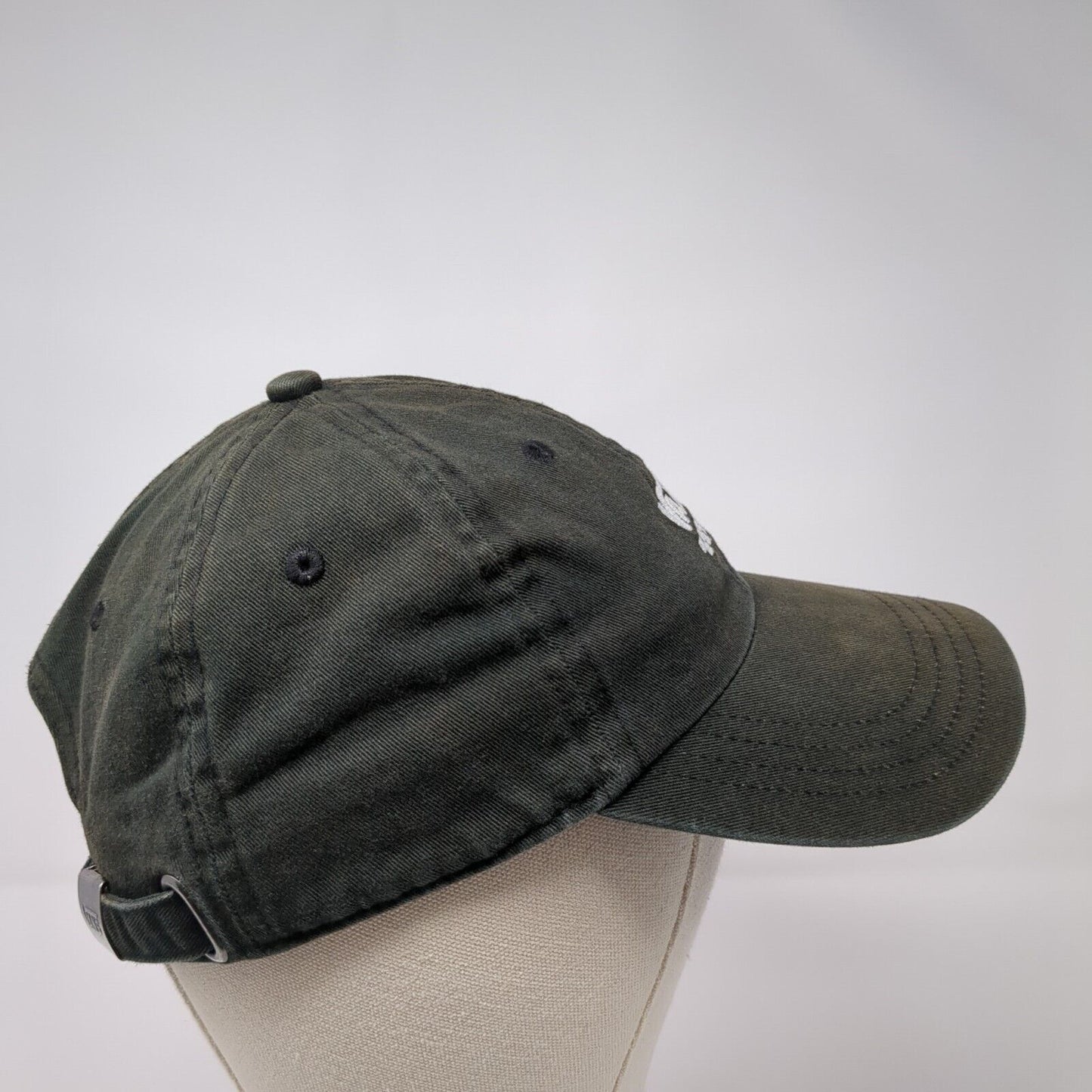 VANS Off The Wall Slideback Hat Black One Size Adjustable Embroidered 6 Panel