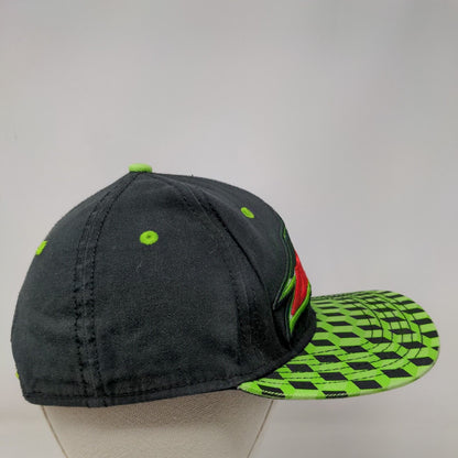 Mountain Dew Snapback Hat Multicolor One Size Adjustable Embroidered 6 Panel