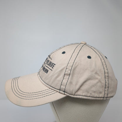 Johnny Morris' Wonders of Wildlife Slideback Hat Tan One Size 6 Panel