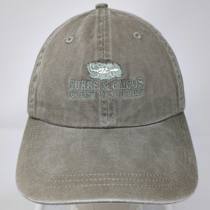 Ahead Baseball Cap Green One Size Turks & Caicos British West Indies Lizard Hat