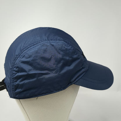 Marmot Baseball Cap Blue One Size Strapback Ripstop Mesh Lining Outdoor Hat
