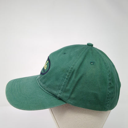 Vintage Polo Sport Ralph Lauren Slideback Hat Green OSFA Embroidered Logo