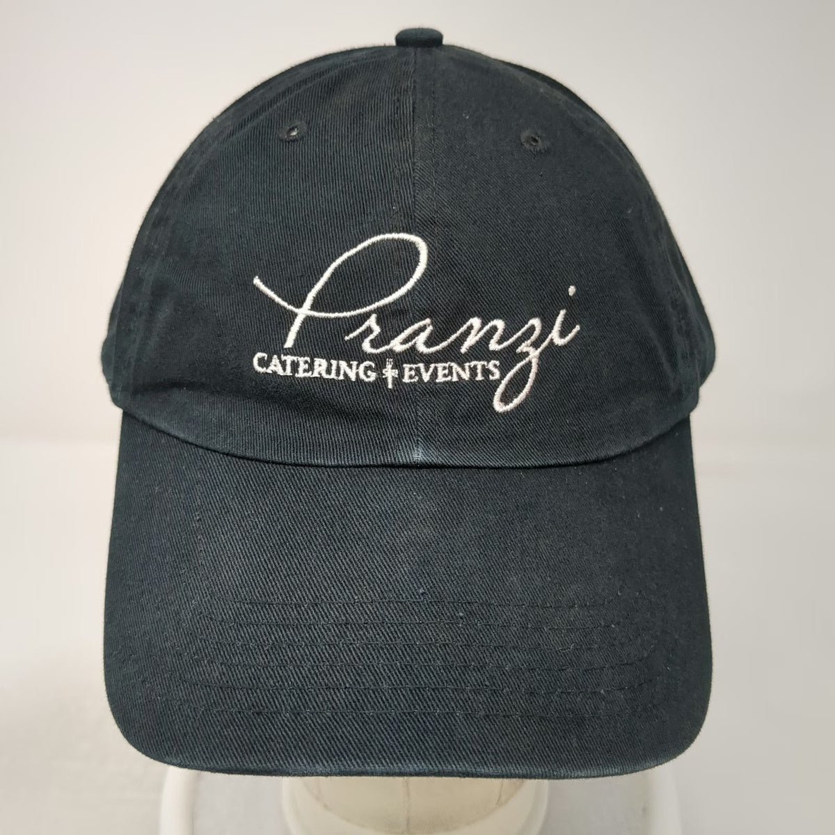 OTG Baseball Cap Black One Size Pranzi Catering Events Embroidery Adjustable Hat