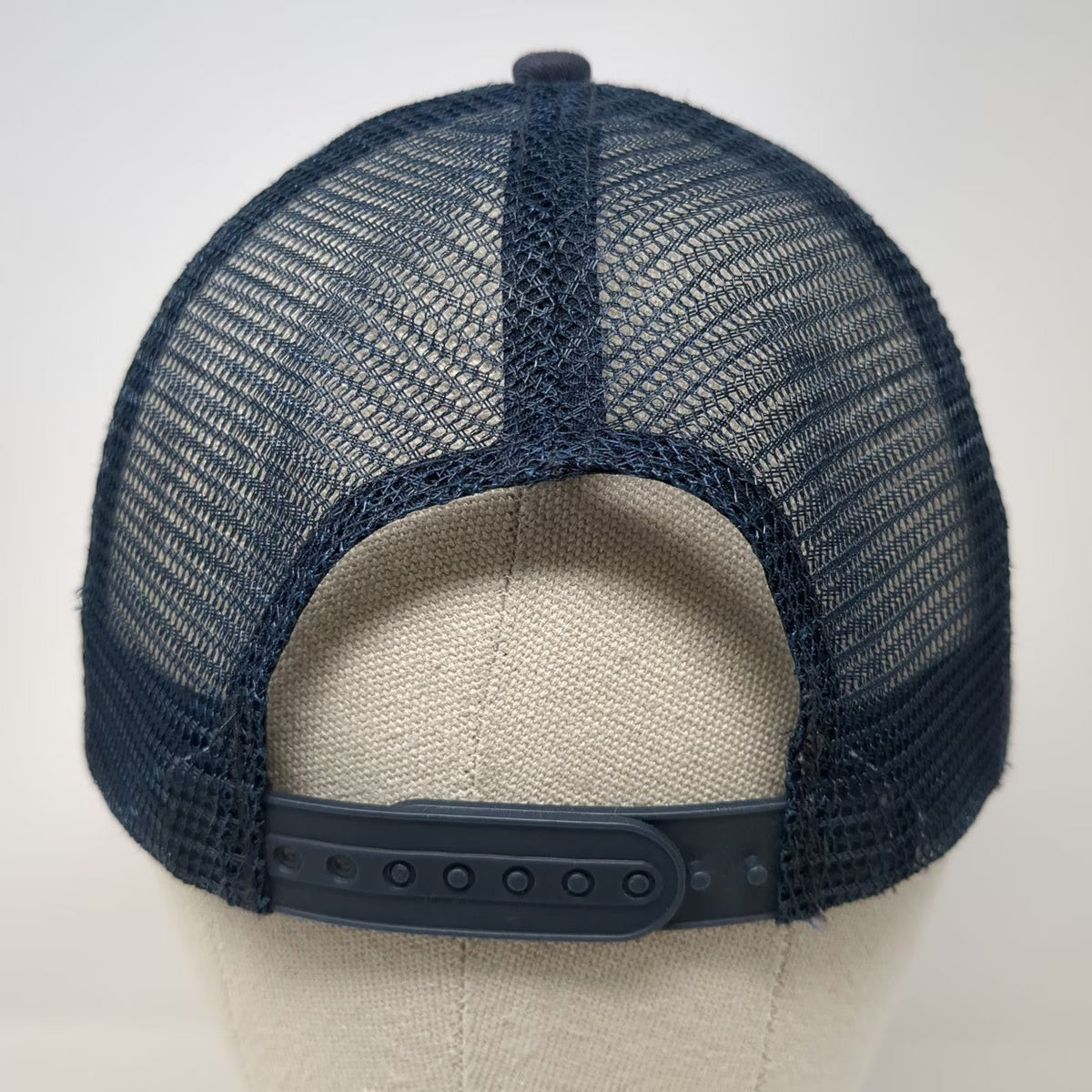 Trucker Hat Blue OSFM Snapback Mesh Back Litehouse Lighthouse In The House Hat