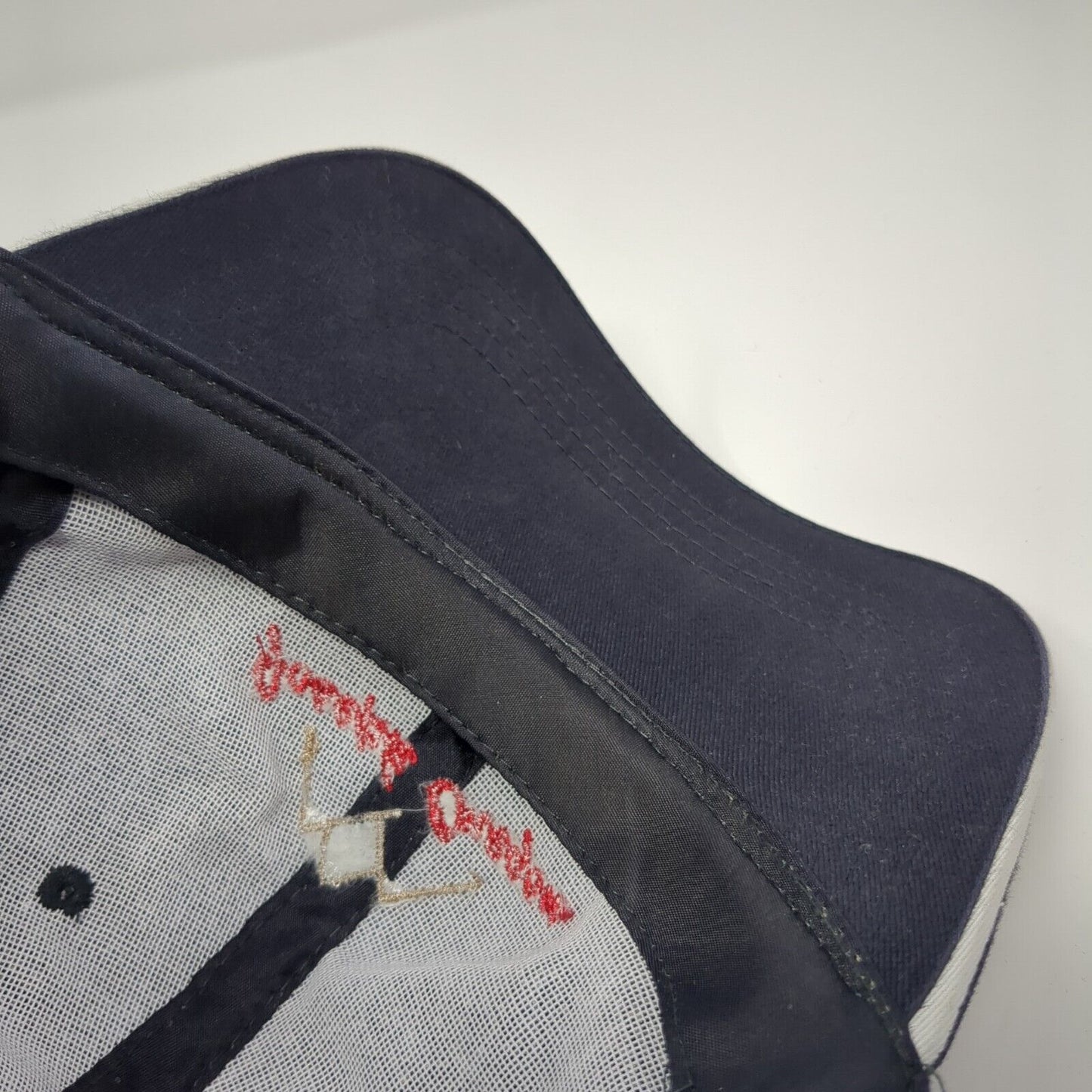 Joseph Oregon Strapback Hat Blue One Size Embroidered Cap America