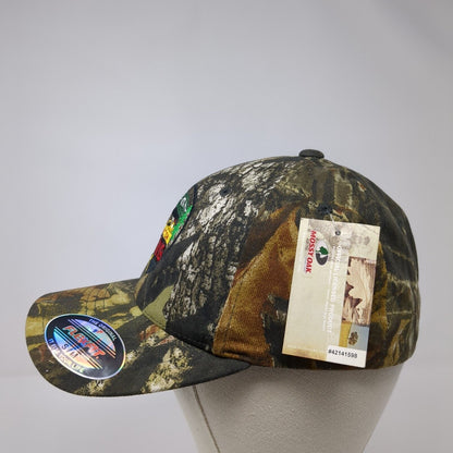 Hampton Paving Fitted Hat S-M Embroidered Flexfit Mossy Oak W/Tags