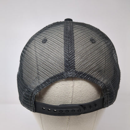 Mother Earth Brew Co. Snapback Trucker Hat Black One Size Mesh Back