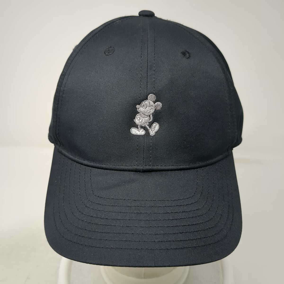 Nike Baseball Cap Black L Dri-FIT Mickey Mouse Adjustable Slideback Strap Hat