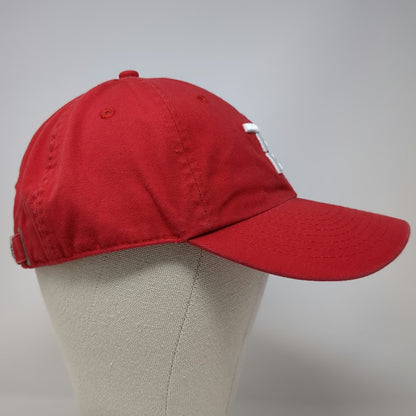 TB12 Baseball Cap Red One Size Tom Brady Sustained Peak Performance Logo Hat
