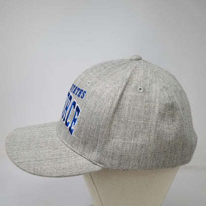 Rapid Dominance US Air Force Snapback Hat Gray One Size Official Licensed Logo