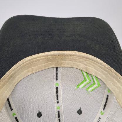 Get Moving Forward Snapback Trucker Hat Gray One Size Mesh Back Outdoor