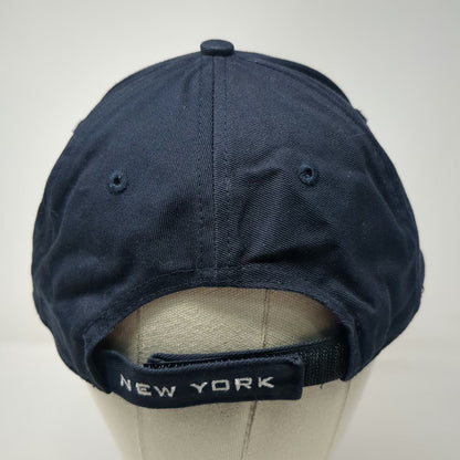 New York Yankees MLB Drew Pearson Baseball Cap Hat Blue OSFM Strapback NY Script