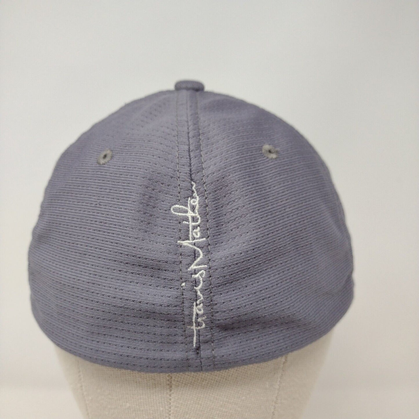Warm Springs Boise Idaho Fitted Hat Gray S-M Flexfit Travis Mathew