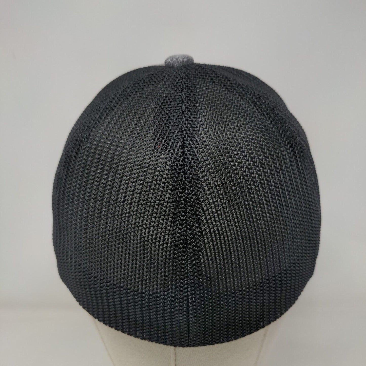 Yupoong Flexfit Fitted Mesh Back Trucker Hat Gray OSFA Colorblock