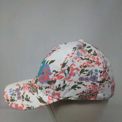 Unbranded Strapback Hat Multicolor OSFM Adjustable Floral Vented Holes 6 Panel