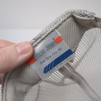 River Front RV Park On The Colorado River Trucker Hat Gray OS Mesh Back San Sun