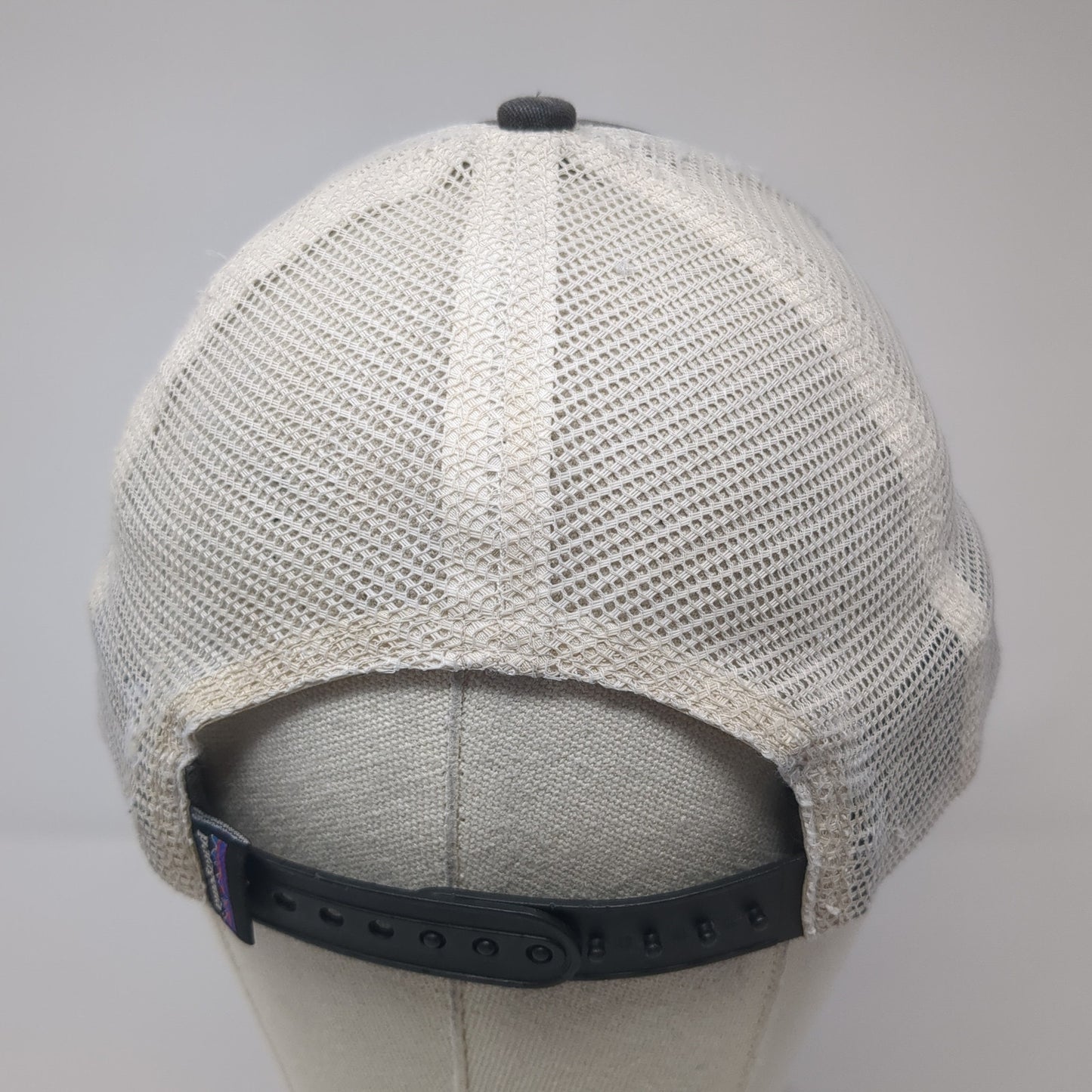 Patagonia Ventura CA Snapback Trucker Hat Gray One Size Adjustable Mesh Back