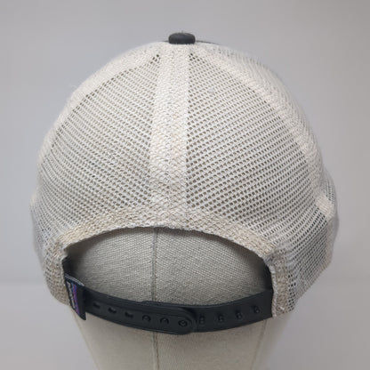 Patagonia Ventura CA Snapback Trucker Hat Gray One Size Adjustable Mesh Back