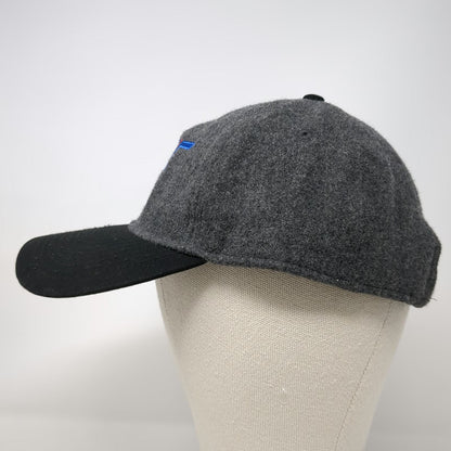 New Era Baseball Cap Gray One Size West Valley Construction Wool Slideback Hat
