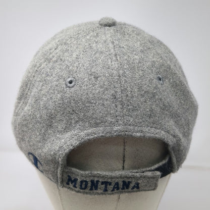 Champion Baseball Cap Gray One Size Yellowstone Montana Wool Strapback Hat