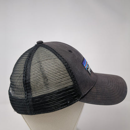 Patagonia Snapback Mesh Back Trucker Hat Black One Size Adjustable