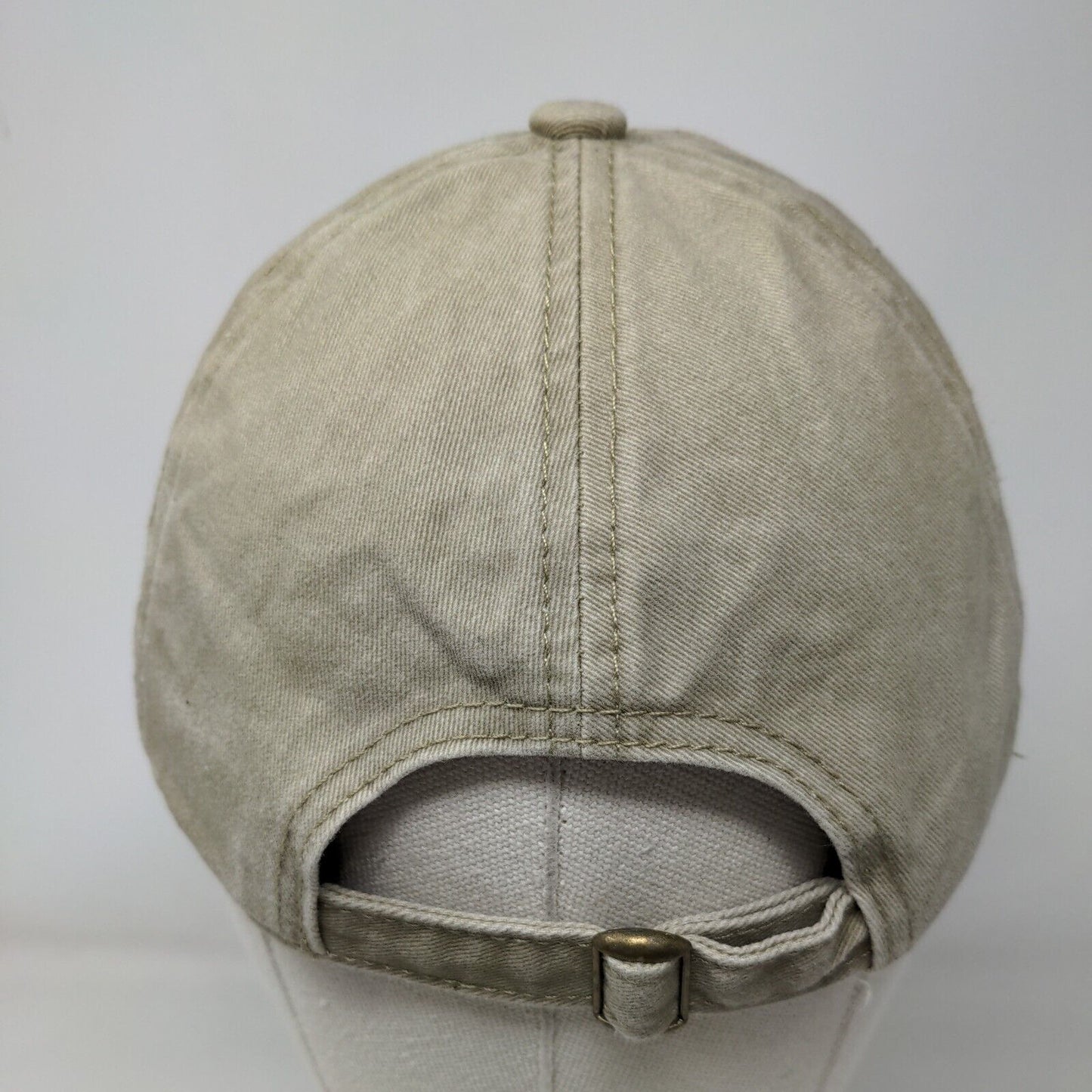 Dog Mom Slideback Hat Tan OSFM Embroidered Paw David And Young