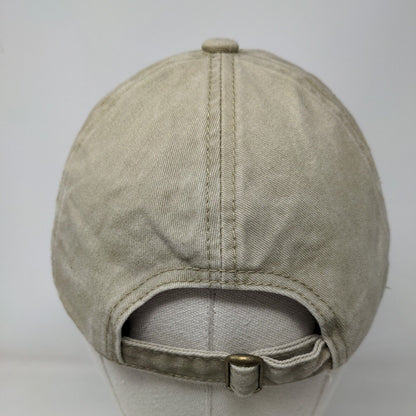 Dog Mom Slideback Hat Tan OSFM Embroidered Paw David And Young